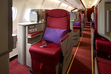 ビジネスクラス 座席