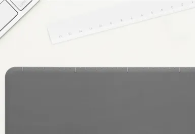 5mm刻みの目盛り