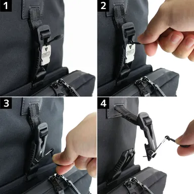 FIDLOCK　マグネットバックル　使用例