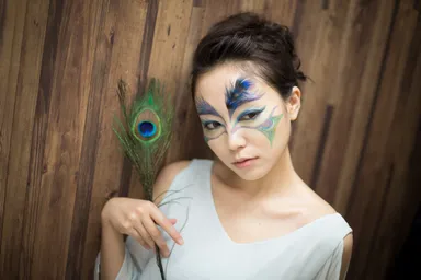 鳥メイク～クジャク～(1)