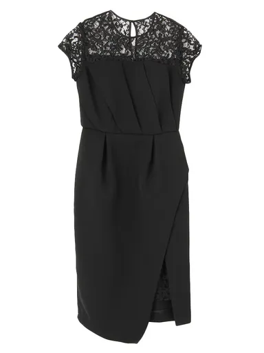 LADYカッティングレングスドレス