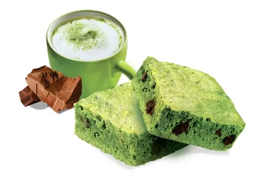 リアルブラウニーグリーンティーラテ 4