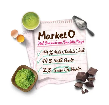 リアルブラウニーグリーンティーラテ レシピ