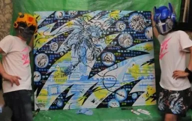 完成版(左_白根ゆたんぽ　右_今井トゥーンズ)