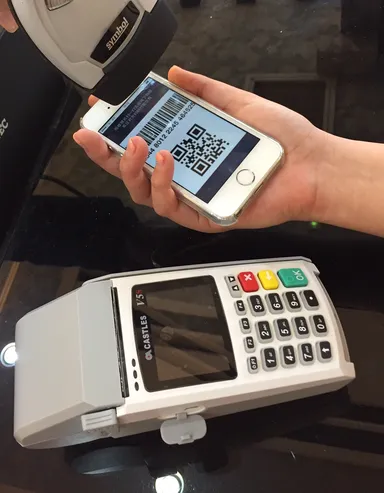 アリペイ決済端末イメージ(リリース使用画像)