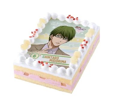 『キャラデコプリントケーキ 黒子のバスケ』緑間 真太郎