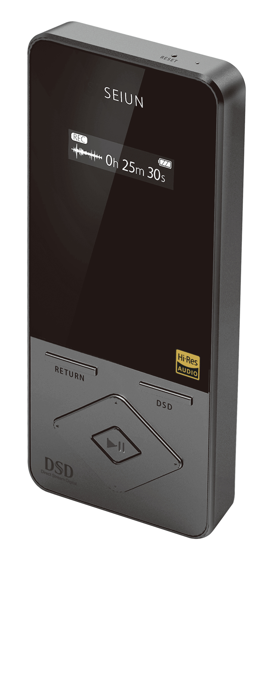 DSD64対応　ハイレゾオーディオプレーヤー SEIUN JR-1S DSD64