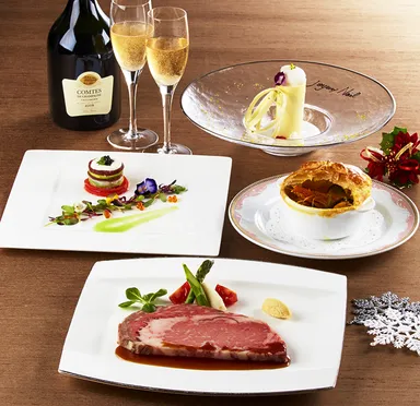 東京會舘レストラン ロッシニ　クリスマスディナー