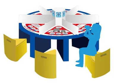 『６Ｐのテーブル』で空から工場を見てみよう