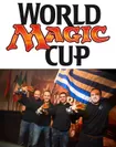 ワールド・マジック・カップ イベントロゴとワールド・マジック・カップ2016優勝　ギリシャ代表チーム