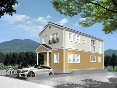 健康住宅_外観パース1