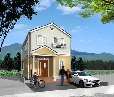 健康住宅_外観パース2