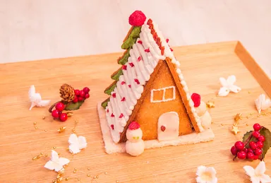 グルテンフリークリスマスクッキーハウス　￥2,880