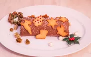 クリスマスケーキ　グルテンフリー ブッシュドノエル　￥4,900