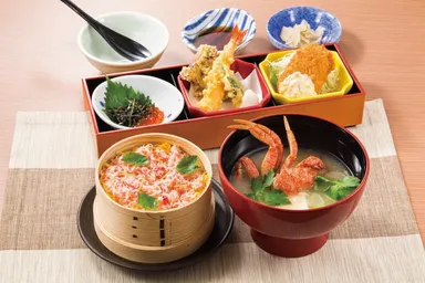 冬のかに尽くし膳