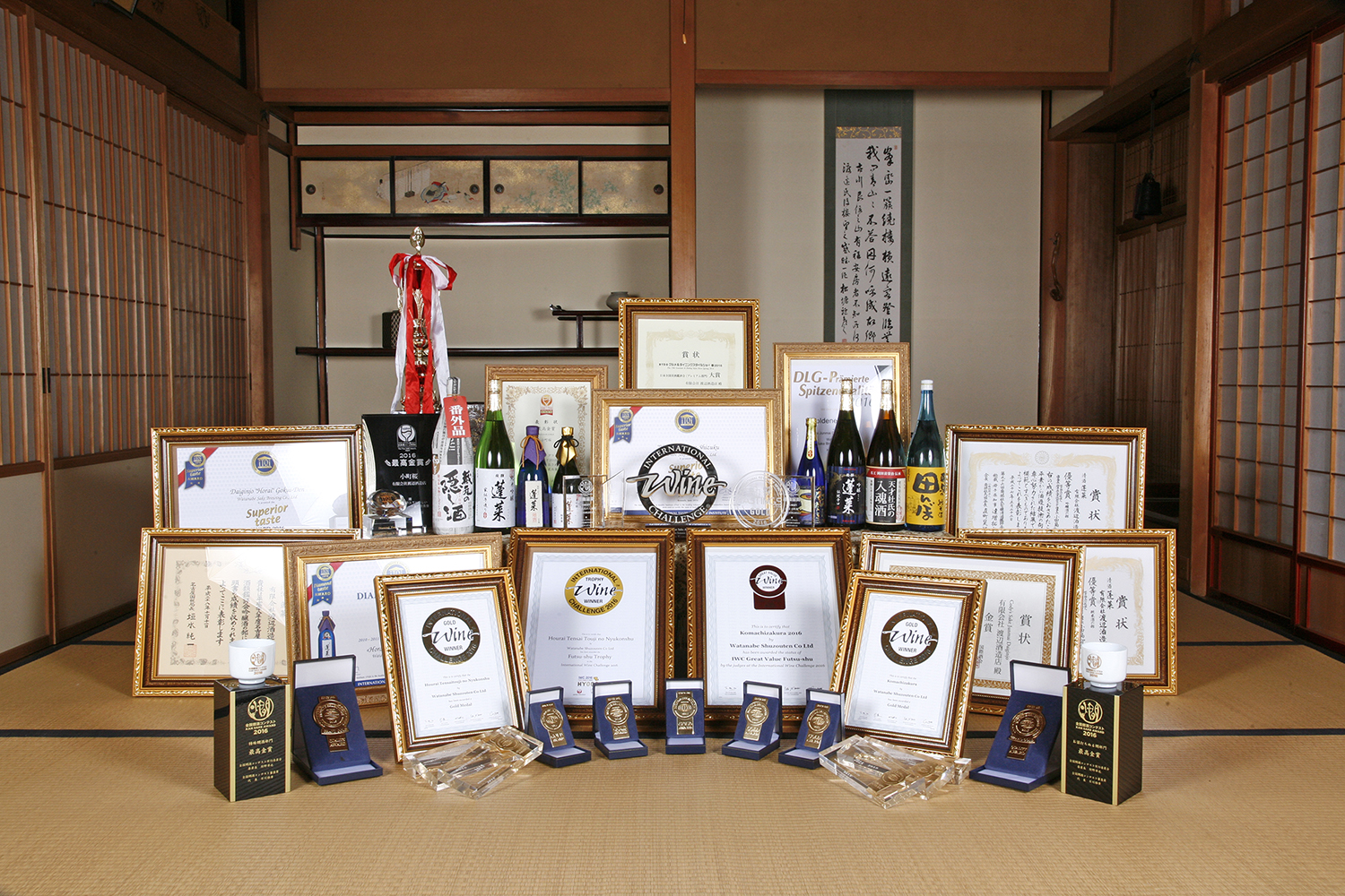 飛騨の日本酒が国際コンクールで55個のメダルを獲得！ 2017年欧米進出を目指し“カンパイ”を世界に広める｜有限会社渡辺酒造店のプレスリリース