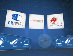 VRider plus Powered by CRIWARE デモ画面