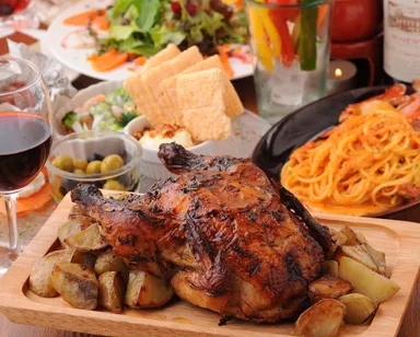 クリスマスロティサリーチキンイメージ