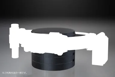 変身ベルト ディスプレイ台座 1段 使用イメージ