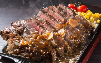 甘太郎のごちそうポンドビフテキ1,999円(税抜)