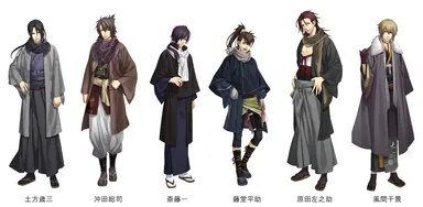 「薄桜鬼 真改」冬の装いバージョン