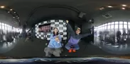 「RICOH THETA 360°VR映像展」-VRは「見る」から「撮る」へ-　オープニングイベント 記念撮影