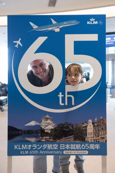 記念撮影用の顔出しパネル