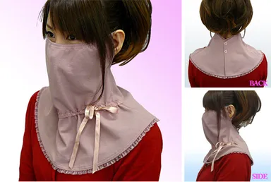 『フェイスonワンピ.』　ピンク