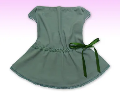 『フェイスonワンピ.』　グリーン