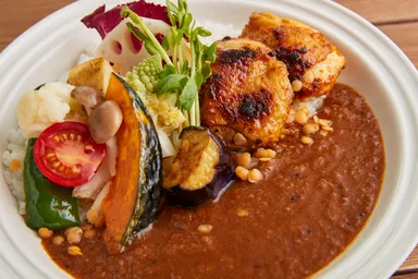 Cfarm野菜カレー　タンドリーチキントッピング