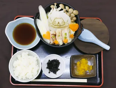 「カピバラさんの露天風呂ぽかぽかあったかゆず湯なべ」