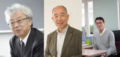 左から 伊藤 元重氏、松浦 昭氏、皐月 秀起氏