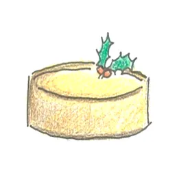 ベイクドチーズケーキ 4号 1,200円 5号 1,500円