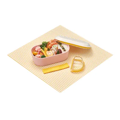 ドーム型のフタで、ふんわり盛り付け！