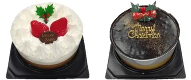 店頭販売専用のクリスマスケーキ2品