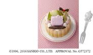 ＜ご参考＞予約商品：ハローキティのクリスマスケーキ4号（特典フォーク付）