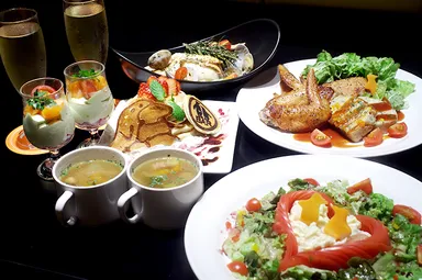 クリスマス限定コースフードイメージ　※変更の可能性があります