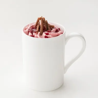 銀座店以外イートイン仕様 リンツ フランボワーズホットチョコレートドリンク ミルク