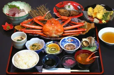 「松葉ガニ御膳」