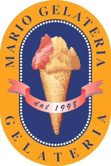 マリオジェラテリア　ブランドロゴ