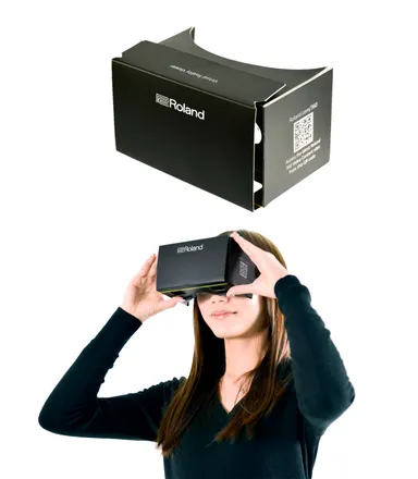 プレゼント・キャンペーンで進呈する「VRビューワー」