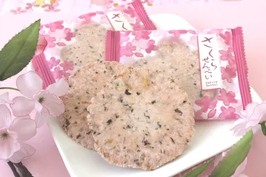 三陸たこせんべい　さくら味