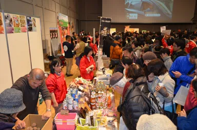 2016年1月に東京で開催した「もっと伝えたい、もっと知りたい上士幌フェア」(1)