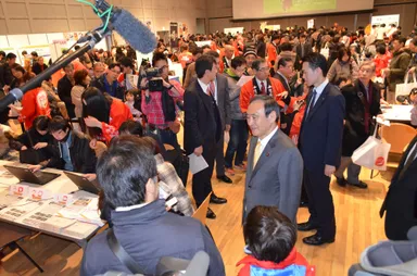 2016年1月に東京で開催した「もっと伝えたい、もっと知りたい上士幌フェア」(2)