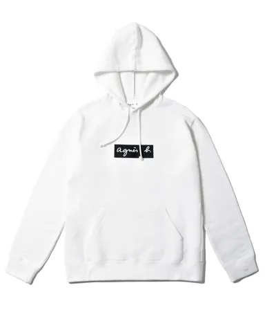 BOX LOGO PARKA／WHITE