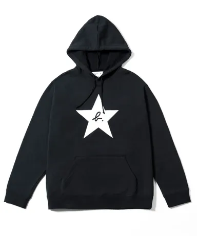 STAR LOGO PARKA／BLACK