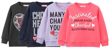 ・プリントトレーナー 【ガールズ】