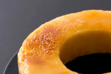 『金の梅ブリュレバームクーヘン』1