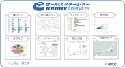 24種類の表現力豊かなグラフ