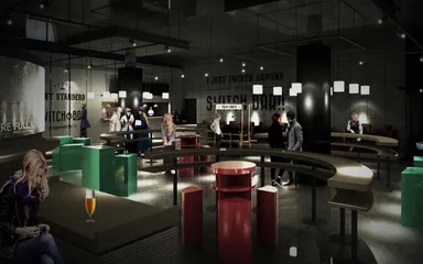 梅田茶屋町店内観CG1